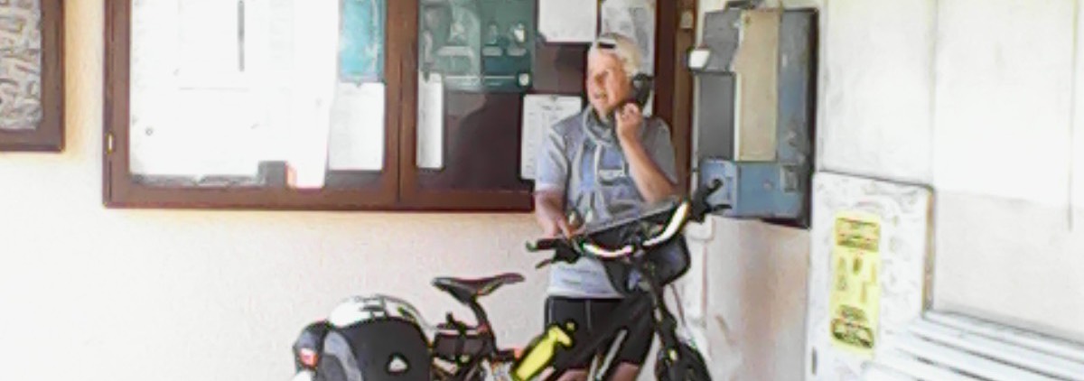 de telefoon ging onderweg